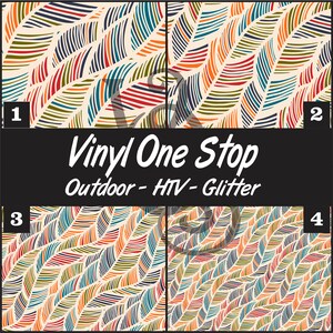 Feather Print 1003 HTV (Heat Transfer Vinyl) or Oracal 651 Permanent Vinyl