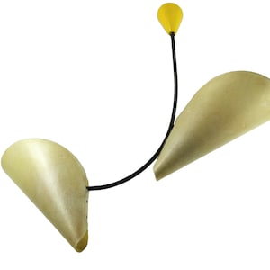 Rare Mid Century Modern Pendant Josef Hurka for Napako 1960s Mod. 1208