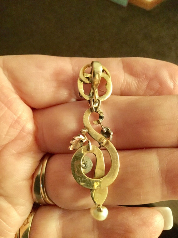 Georgian Snake Pendant View 4