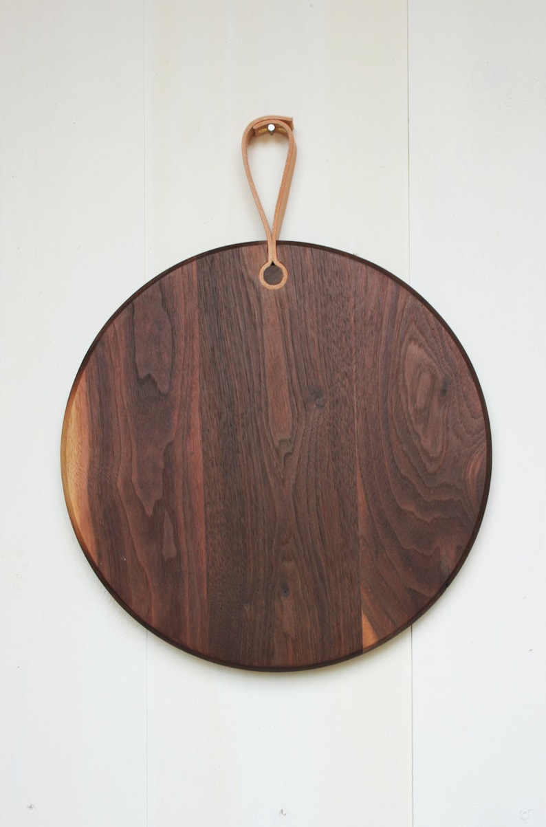 Circle/round Serving Cutting Board Etsy