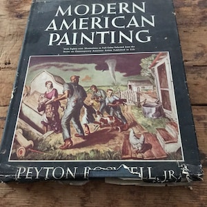 Modern American Painting Boswell, Peyton Jr. Published by Dodd, Mead & Company, New York, 1940