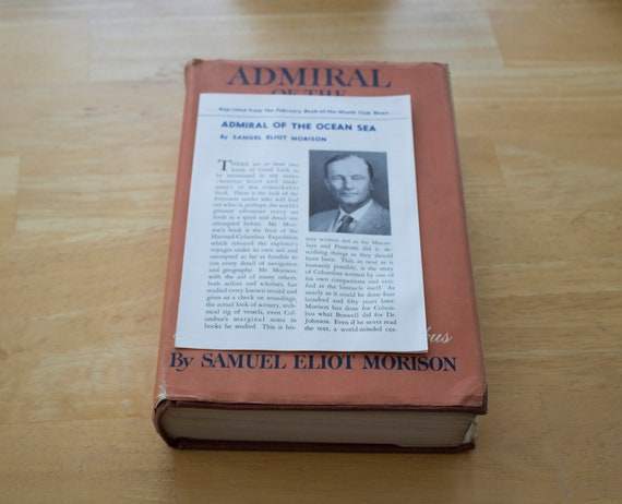 Admiral of the Ocean Sea Samuel Eliot Morison Published by Little