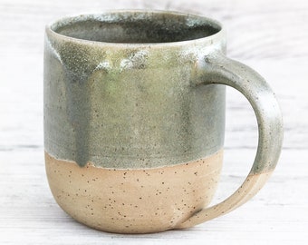 600ml/20oz handcrafted pottery big mug. Classis, minimalist, modern farmhouse, hand thrown ceramic coffee, tea mug. Handmade artisan. Hygge