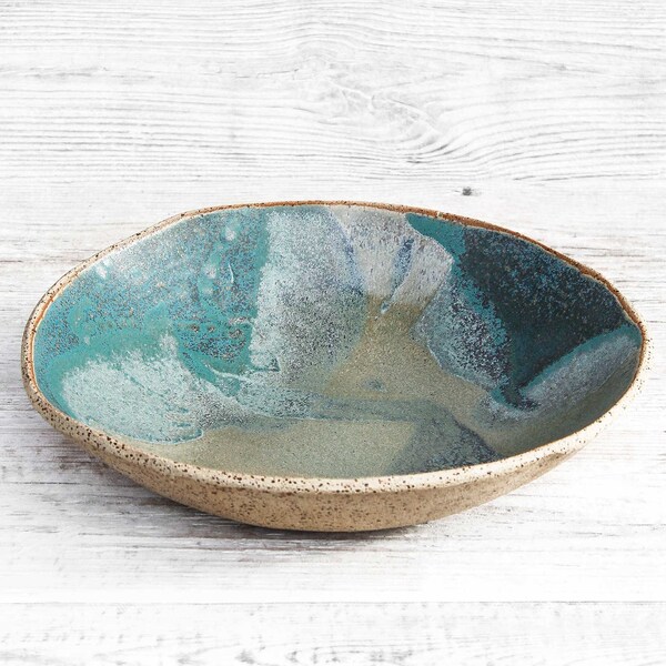 Large Rustic Bowl Etsy