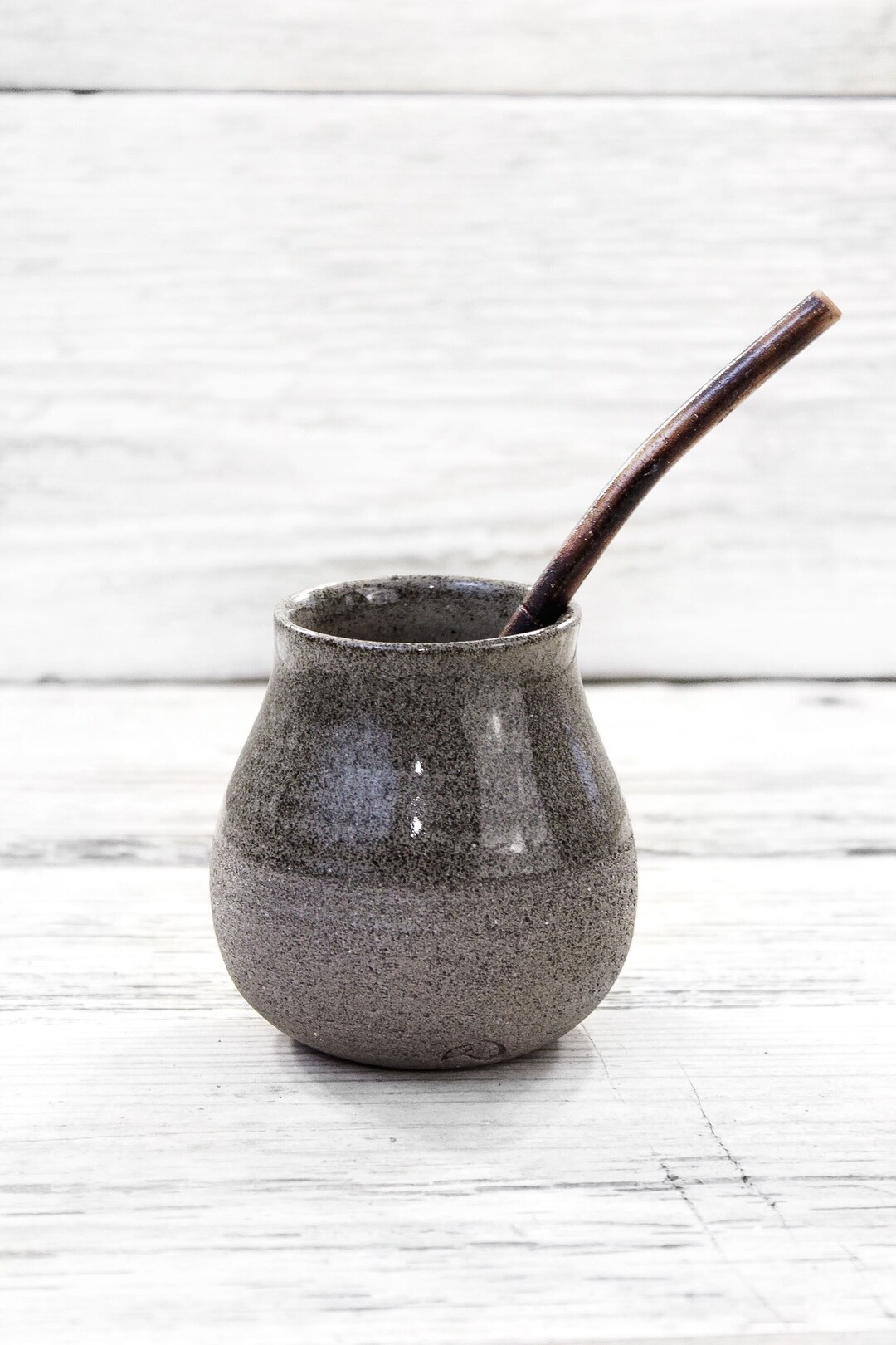 Wheel Thrown Pottery Stoneware Yerba Mate Cup Calabash. Etsy Denmark