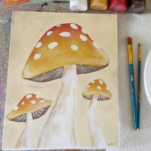 Mushroom Painting Tutorial
