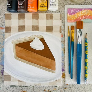 Pumpkin Pie Paint Tutorial