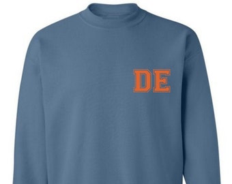 Personalisierte Initialen Sweatshirts | Gestalten Sie Ihr eigenes Sweatshirt | Monogramm Sweatshirt | Individuelles Sweatshirt Personalisiert Sweatshirt