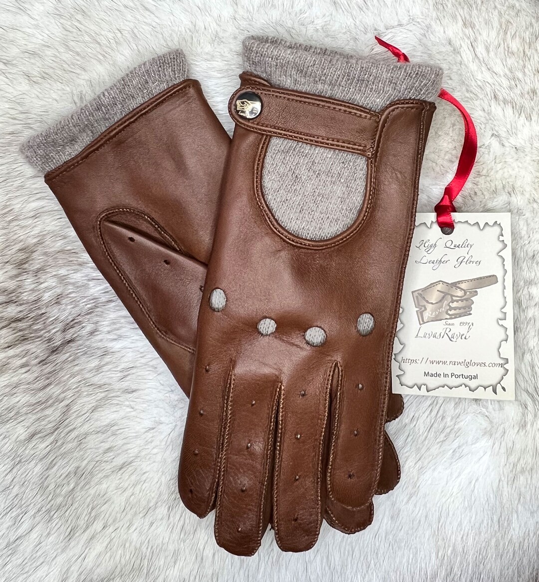 Ladies Driving Leather Gloves (SCO12016) - Etsy