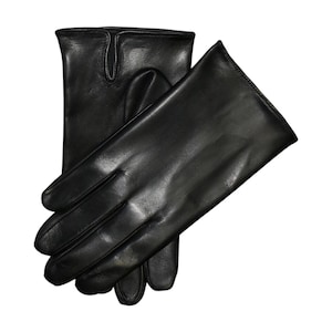 Men Unlined Lambskin Leather Gloves – Classic Style (HSM2018)