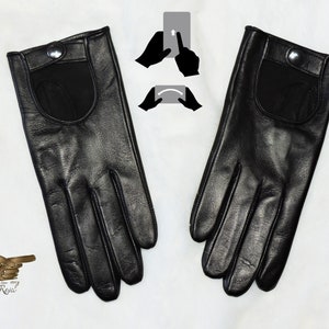 Ladies Driving Leather Gloves With Touch (SCO2020)