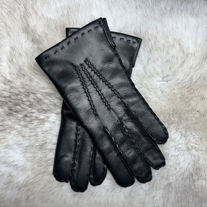 Handmade Ladies Leather Gloves (STA)
