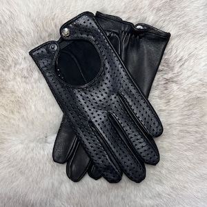 Men Leather Driving Gloves (Claude_2021)