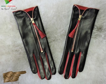 Gants en cuir pour femmes (S792013)