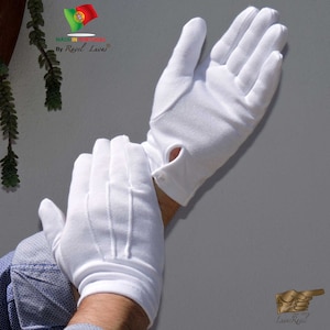 Handschuhe aus Baumwolle, wiederverwendbar, waschbar SALG Bild 1