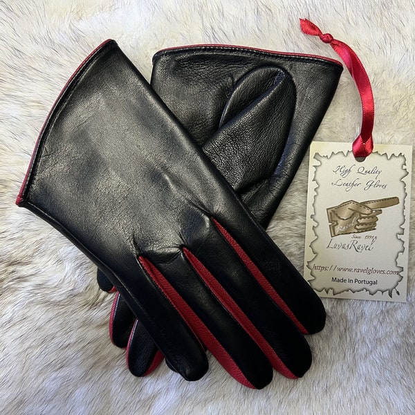 Ladies Leather Gloves (S322022)