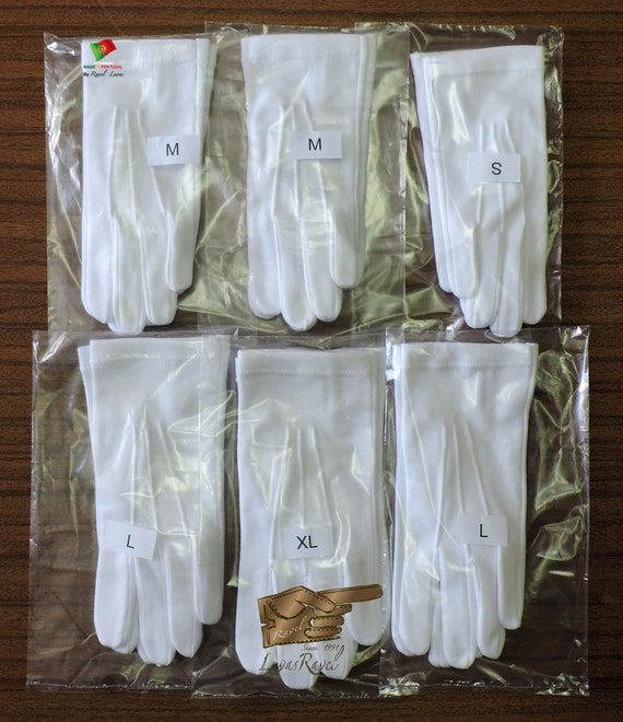Pack of 6 Pairs of Cotton Gloves Reusable Washable SALG Etsy