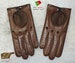 Men Leather Driving Gloves (H212018) 