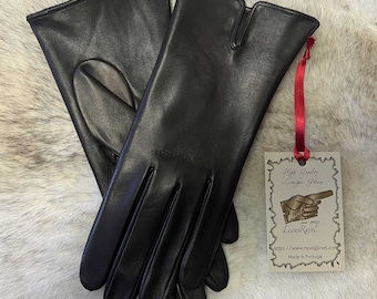 Guanti In Vera Pelle Di Agnello Morbidi Sfoderati, Moda Unisex, Taglie Dalla S Alla XXL