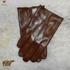 Men Leather Gloves (HSM2022)