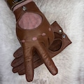 Men Leather Driving Gloves (H212018)