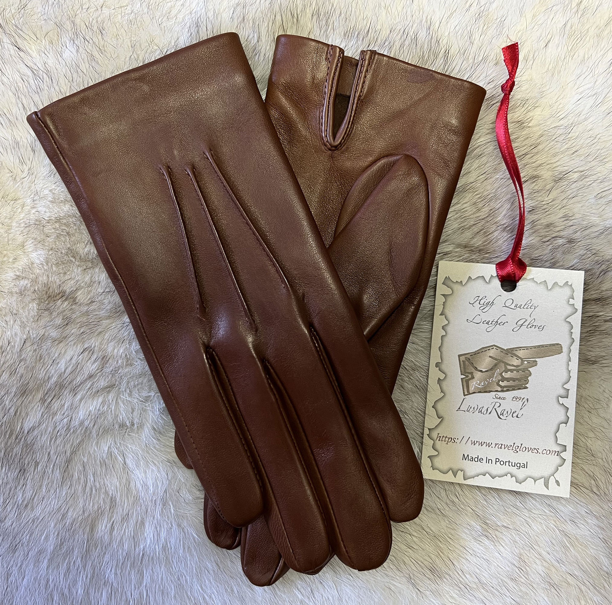 knee length dresses for ladies Women's Three-Point Long Opera Leather Gloves with Buttons, White / 8 main image 0