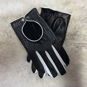 Unisex Leather Driving Gloves (Denise)