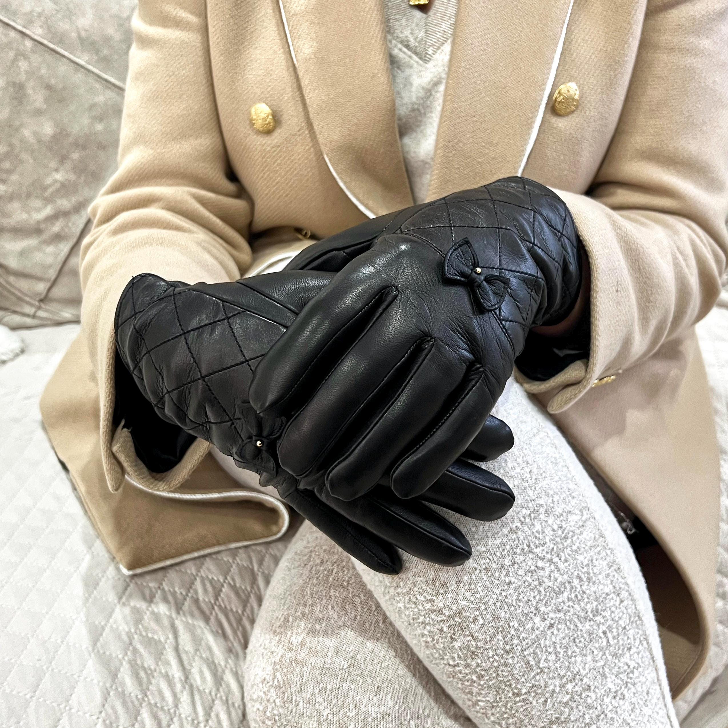 Chanel Leather Glove - Etsy
