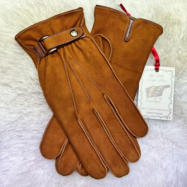 Gants en cuir pour hommes (H21COEI2015)