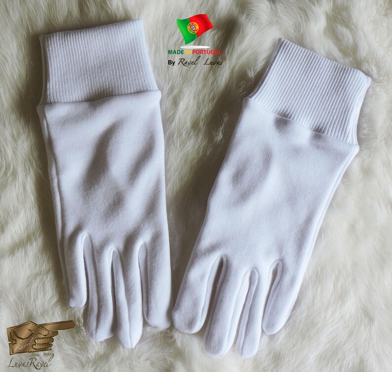 White Cotton Gloves Reusable Washable SALGR2020 Etsy