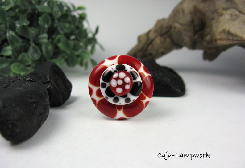 change attachment 27 mm Ring Top approx black-white-red change top