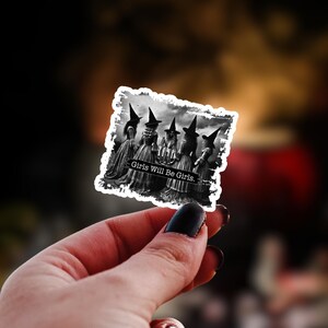 single girls will be girls sticker