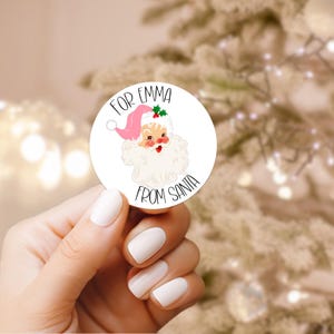 De papai noel, etiquetas, natal, adesivos, adesivos de natal, adesivos de papai noel, etiquetas de papai noel, para etiquetas, para adesivos, etiquetas de presente com nome, personalizadas, rosa
