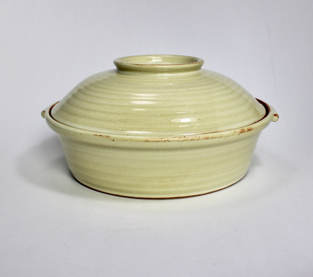 Stoneware Lidded Baking Dish, Sourdough Bread Baker, Two and a Half