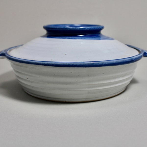 Pottery Casserole Dish With Lid Etsy