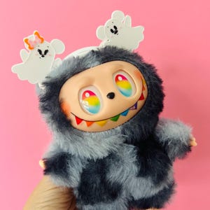 Labubu ears, Mickey headband for labubu, disney halloween ears for Doll, lafufu accesory, labubu gift for a girl