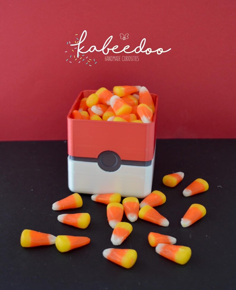 Pokemon Candy Box Halloween Gift For Boys And Girls 3d Etsy