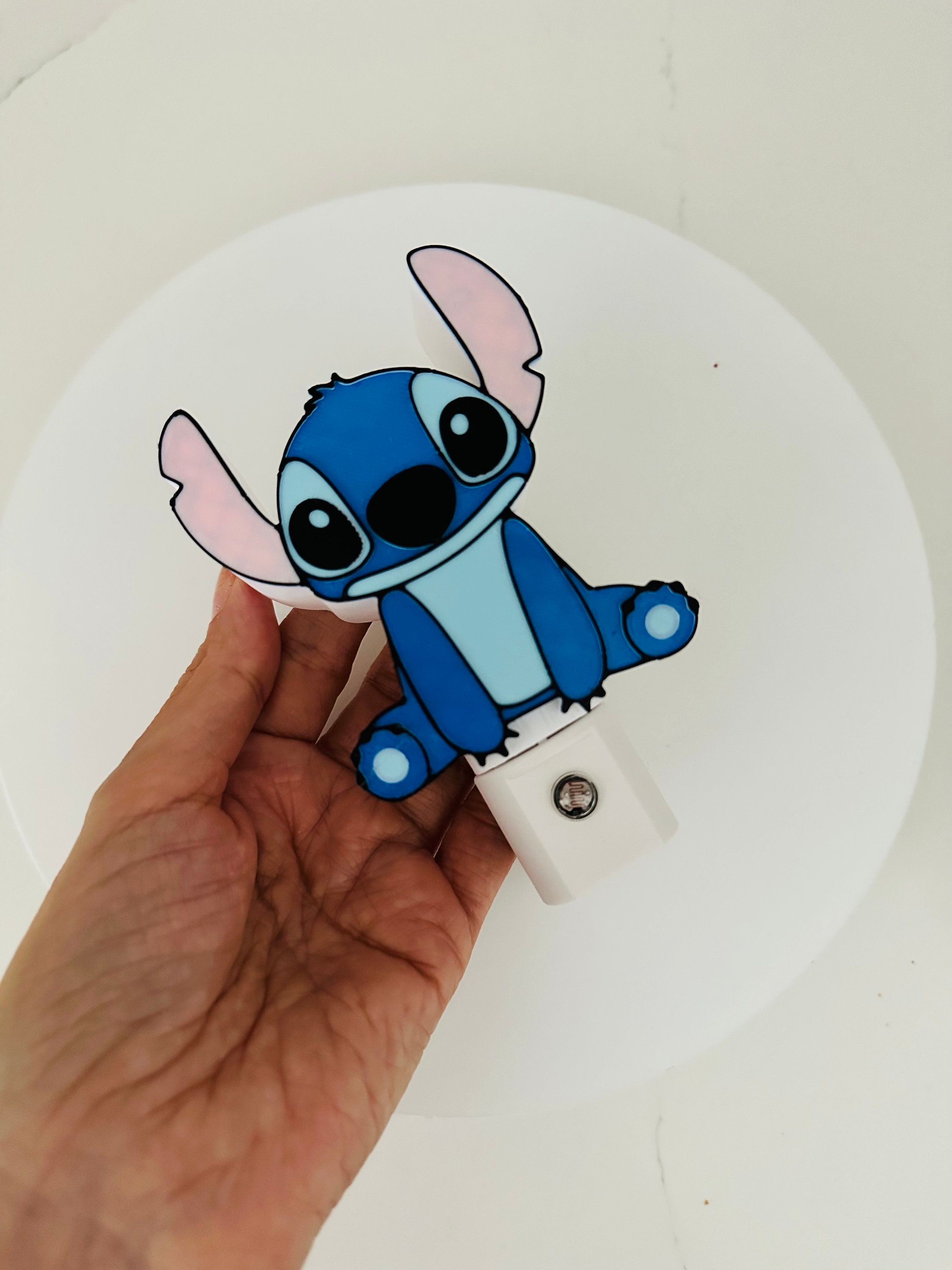 Stitch Nightlight, Project 626 Led Light, Disney Blue Guy Wall