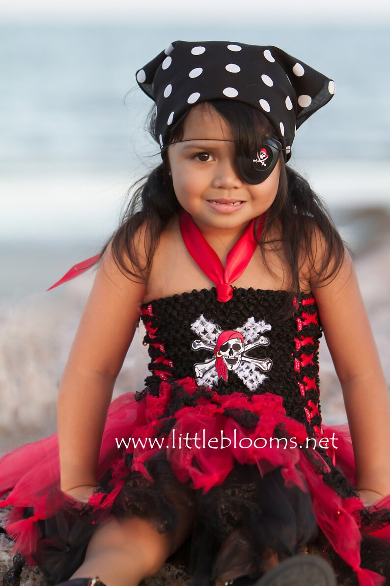 Pirate Tutu Dress Pirate Costume Pirate Cruise Tutu Pirate Birthday Tutu Pirate Cruise Dress Pirate Birthday Dress Kids Pirate Costume