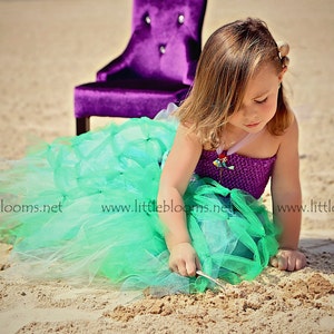 Mermaid Costume, Mermaid Dress, Mermaid Birthday Dress, Mermaid Tutu Costume, Mermaid Tutu, Girls Mermaid Tutu Dress, Mermaid Tutu Skirt