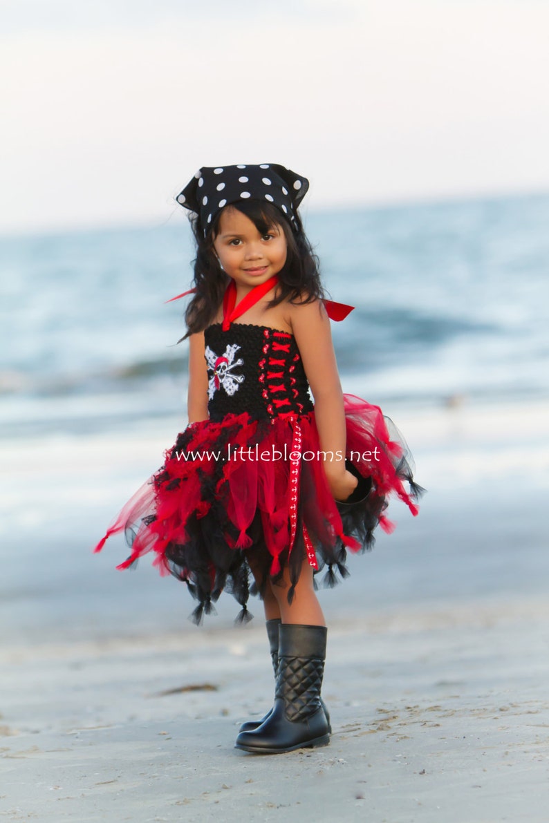 Pirate Tutu Dress Pirate Costume Pirate Cruise Tutu Pirate Birthday Tutu Pirate Cruise Dress Pirate Birthday Dress Kids Pirate Costume