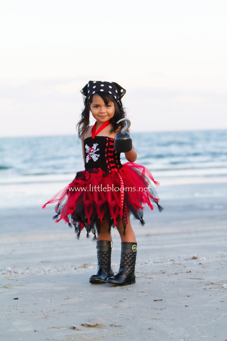 Pirate Tutu Dress Pirate Costume Pirate Cruise Tutu Pirate Birthday Tutu Pirate Cruise Dress Pirate Birthday Dress Kids Pirate Costume
