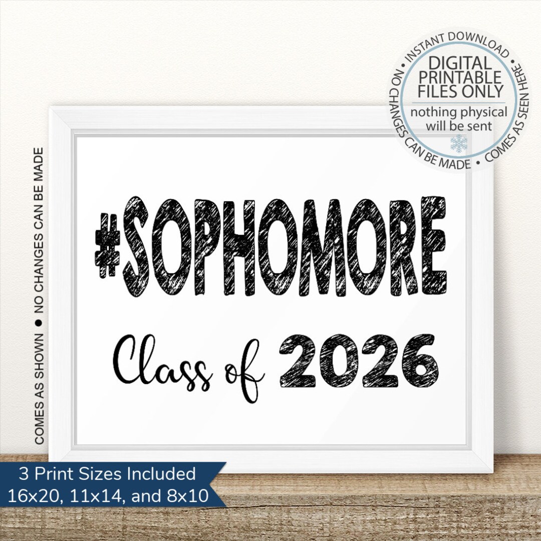 Sophomore Class Of 2026 First Day Of Sophomore Year Etsy sophomore-class-of-2026-first-day-of-sophomore-year-etsy