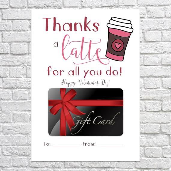 Valentines Day Gift Card Holder Thank You Gift Card Holders