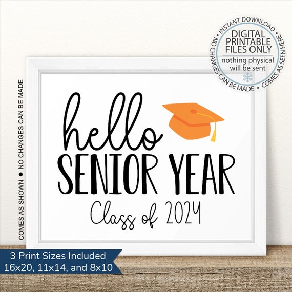 Senior Year Important Information / Class of 2024 Commencement and Senior  Information