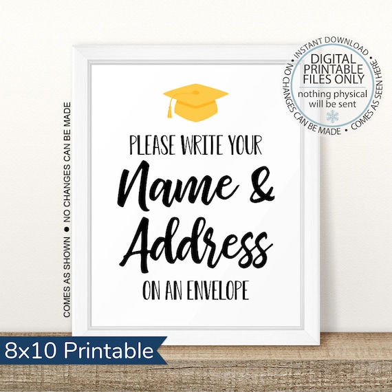 what to write in grad card Editable Graduation Advice & Wishes Card