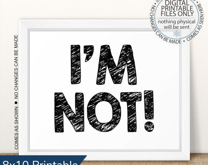 Printable 8x10 I'm Done/i'm Not Graduation Sibling Signs | Last Day of ...