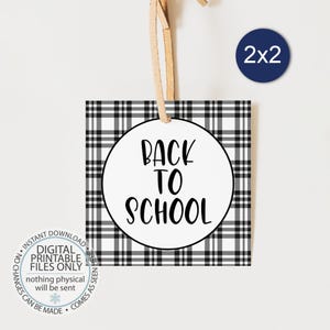 Printable Welcome Back to School Tags, Teacher Gift Tags, First Day of School Tag, Teacher Appreciation Printable, Teacher Favor Tags