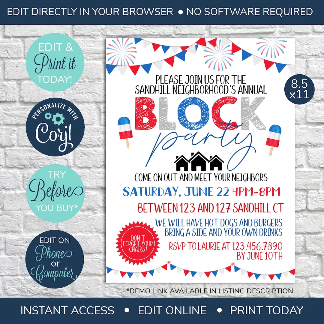 editable-4th-of-july-neighborhood-block-party-invitation-neighborhood-open-house-invitation-block-party-flyer-summer-invite-etsy