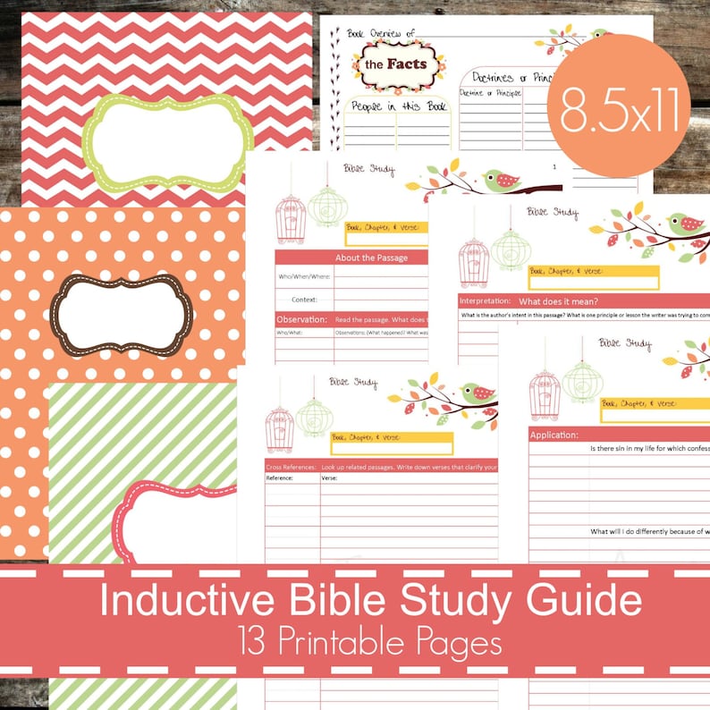Inductive Bible Research Specialist Printables PDF, Christian bible investigation, bible magazine, devotional direct, bible investigation planner - Fowl Topic graphic about Printable Bible Study Guide named Inductive Bible Examine Marketing consultant Printables PDF, Christian bible analyze, bible magazine, devotional specialist, bible investigate planner - Chook Topic